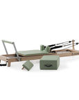 Reformer Pilates professionnel - Bois massif naturel
