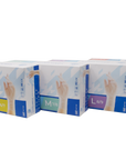Gants vinyle transparent kalisept (Boite de 100) - Carton de 10 boites