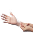 Gants vinyle transparent kalisept (Boite de 100) - Carton de 10 boites