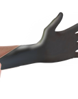 Gants nitrile Noir SANTEX (Boite de 100) - Carton de 10 boites