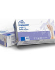 Gants vinyle transparent kalisept (Boite de 100) - Carton de 10 boites
