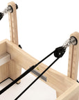 Reformer Pilates professionnel - Bois massif naturel