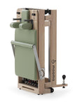Reformer Pilates professionnel pliable - Bois massif naturel