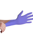Gants nitrile violet SANTEX (Boite de 100) - Carton de 10 boites