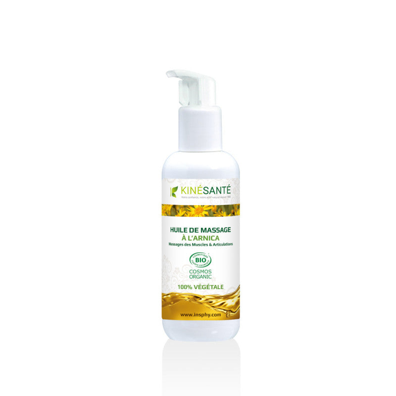 Huile de Massage Arnica BIO COSMOS ORGANIC - KINÉSANTÉ