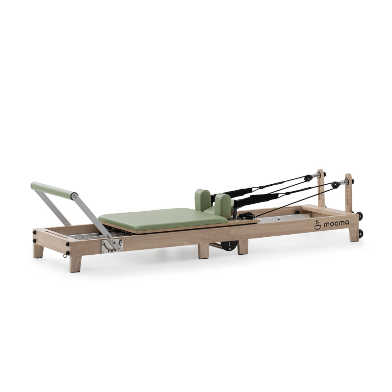 Reformer Pilates professionnel - Bois massif naturel